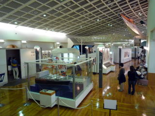 地下１階の展示室