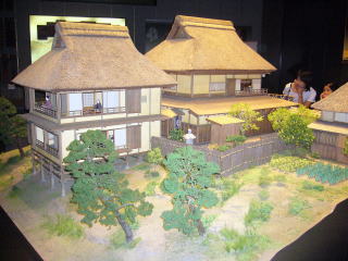 神奈川宿の模型