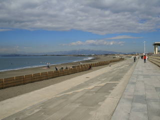 新江ノ島水族館あたりからの眺め