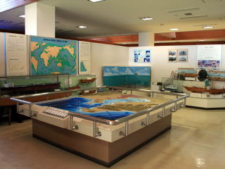 東京湾の漁業に関する展示