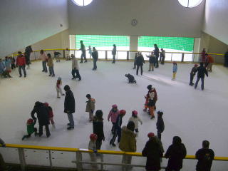 子供用のスケート場