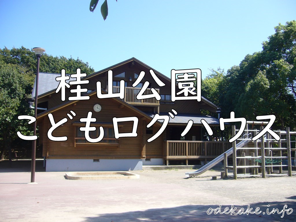 桂山公園こどもログハウス ロッキー は子供たちに大人気 おでかけインフォ